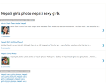 Tablet Screenshot of nepali-girls-photo-galary.blogspot.com