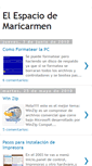 Mobile Screenshot of elespaciodemaricarmen.blogspot.com