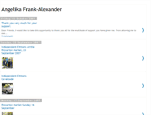 Tablet Screenshot of angelika-frank-alexander.blogspot.com
