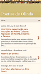 Mobile Screenshot of poetisadeolinda.blogspot.com