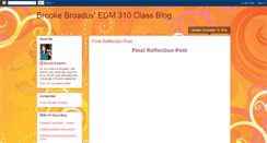 Desktop Screenshot of broadusbrookeedm310.blogspot.com