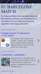 Mobile Screenshot of fcbarcelonematch.blogspot.com