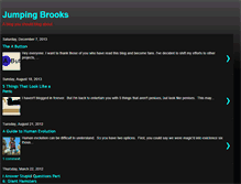 Tablet Screenshot of jumpingbrooks.blogspot.com