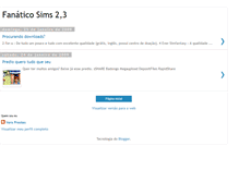 Tablet Screenshot of fanticosims23.blogspot.com