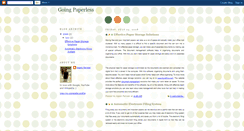 Desktop Screenshot of going-paperless.blogspot.com