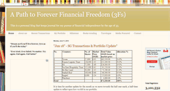 Desktop Screenshot of foreverfinancialfreedom.blogspot.com