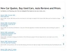 Tablet Screenshot of new-car365.blogspot.com