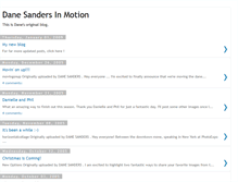 Tablet Screenshot of danesandersinmotion.blogspot.com