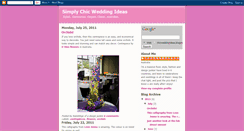 Desktop Screenshot of chicweddingideas.blogspot.com