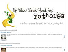 Tablet Screenshot of myyellowbrickroadhaspotholes.blogspot.com