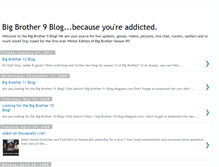 Tablet Screenshot of big-brother-9-blog.blogspot.com