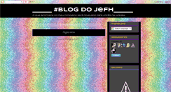 Desktop Screenshot of blogdojefh.blogspot.com