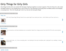 Tablet Screenshot of girlythings4girlygirls.blogspot.com