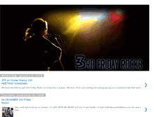 Tablet Screenshot of 3rdfridayrocks.blogspot.com