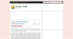 Desktop Screenshot of flight-jobs.blogspot.com