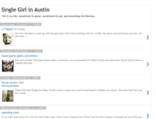 Tablet Screenshot of lifeofasinglegirlinaustin.blogspot.com