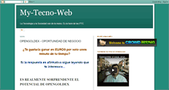 Desktop Screenshot of my-tecno-web.blogspot.com