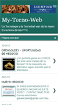 Mobile Screenshot of my-tecno-web.blogspot.com