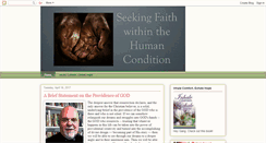 Desktop Screenshot of humancondition-markpowellwired.blogspot.com