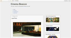 Desktop Screenshot of cinemabeacon.blogspot.com