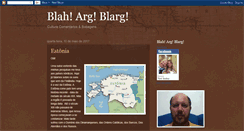 Desktop Screenshot of blahargblarg.blogspot.com