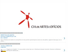 Tablet Screenshot of ciadearteseoficios.blogspot.com