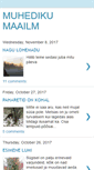Mobile Screenshot of muhedikumaailm.blogspot.com