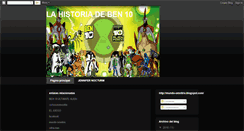 Desktop Screenshot of lahistoriadeben10.blogspot.com