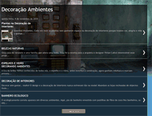 Tablet Screenshot of decoracaoambiente.blogspot.com