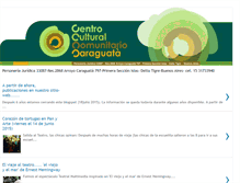 Tablet Screenshot of comunitariocaraguata.blogspot.com