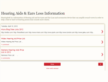 Tablet Screenshot of hearingsoft.blogspot.com