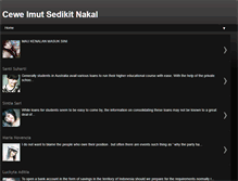 Tablet Screenshot of ceweimutsedikitnakal.blogspot.com