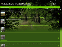 Tablet Screenshot of paisagismoworldgreen.blogspot.com