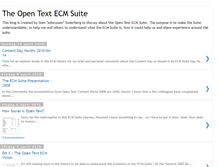 Tablet Screenshot of opentextecmsuite.blogspot.com