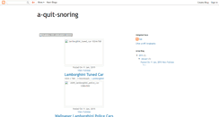 Desktop Screenshot of a-quit-snoring.blogspot.com