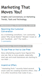 Mobile Screenshot of marketingthatmovesyou.blogspot.com