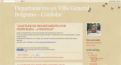 Desktop Screenshot of departamentoenvillageneralbelgrano.blogspot.com