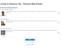 Tablet Screenshot of livinginpanamacity.blogspot.com