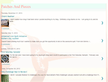 Tablet Screenshot of patchesandpieces.blogspot.com