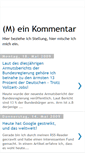 Mobile Screenshot of einkommentar.blogspot.com