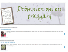 Tablet Screenshot of drommenomentradgard.blogspot.com