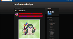 Desktop Screenshot of moshimonstertips.blogspot.com