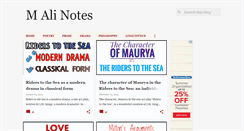 Desktop Screenshot of malinotes.blogspot.com