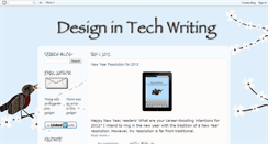 Desktop Screenshot of designintechwriting.blogspot.com