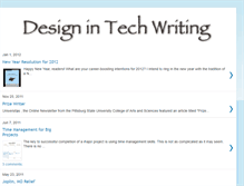 Tablet Screenshot of designintechwriting.blogspot.com