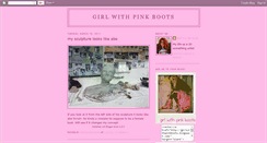 Desktop Screenshot of girlwithpinkboots.blogspot.com