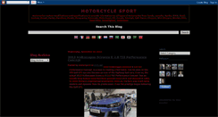 Desktop Screenshot of motor12sport.blogspot.com