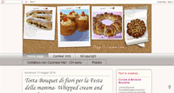 Desktop Screenshot of oggicucinocosit.blogspot.com