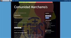 Desktop Screenshot of comunidadmarchamos.blogspot.com