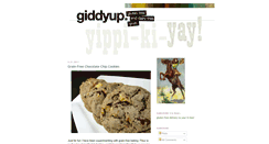 Desktop Screenshot of giddyupglutenfree.blogspot.com
